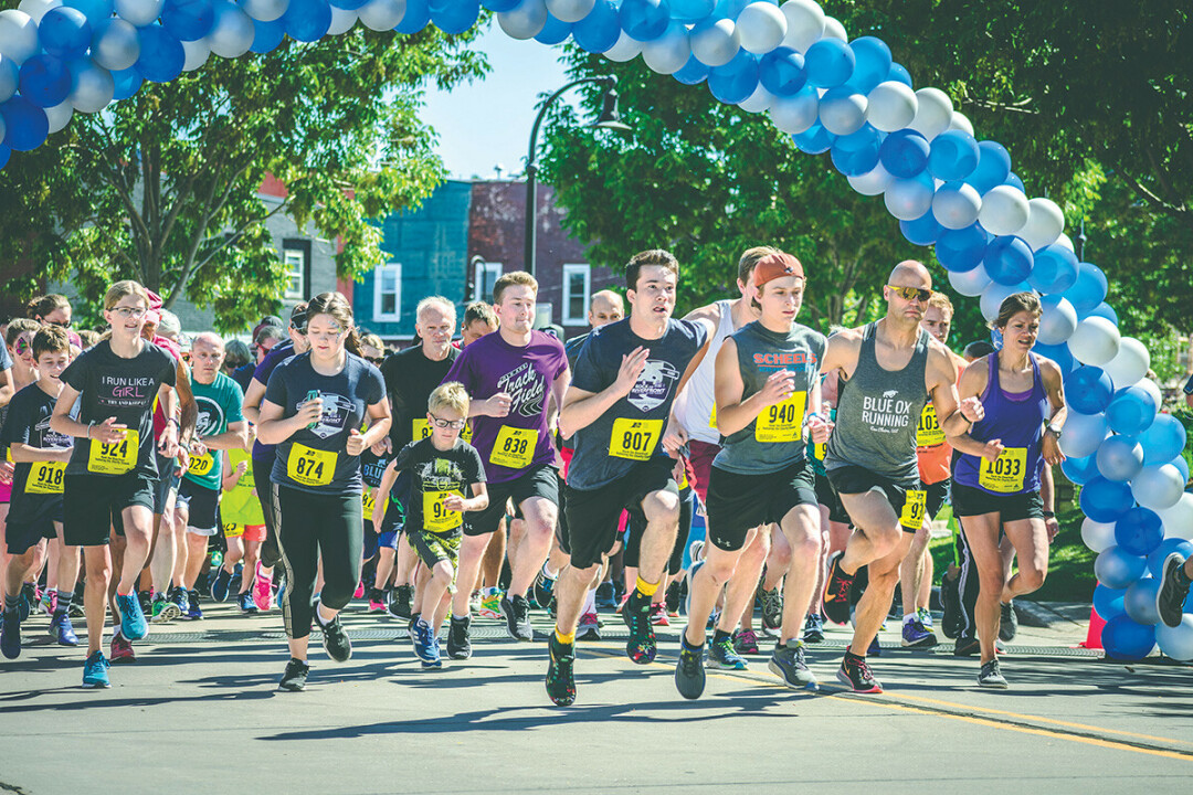 Royal Credit Union encourages physical fitness as well, through events such as the annual Charity Classic, part of Rock the Riverfront. (Photo by Taylor Smith)