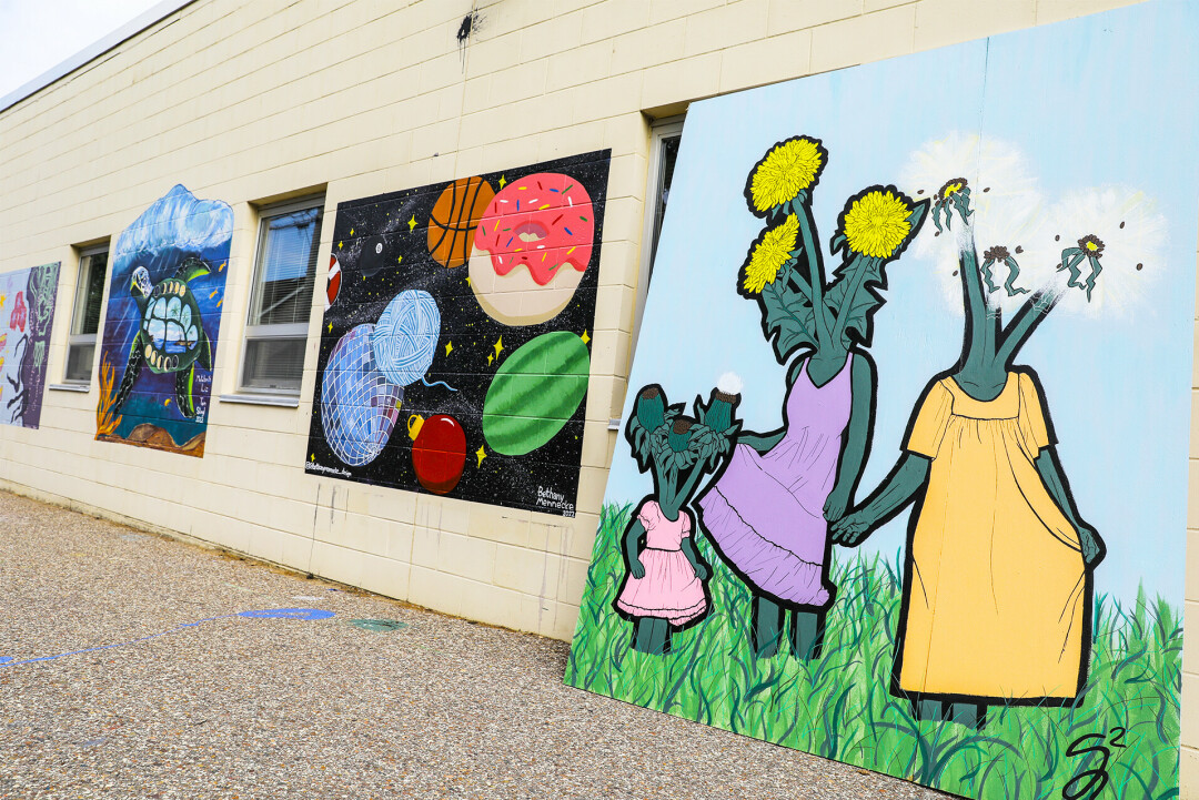 ONE ART COOKIE. Color Block returned, this time focusing its murals over in Altoona.