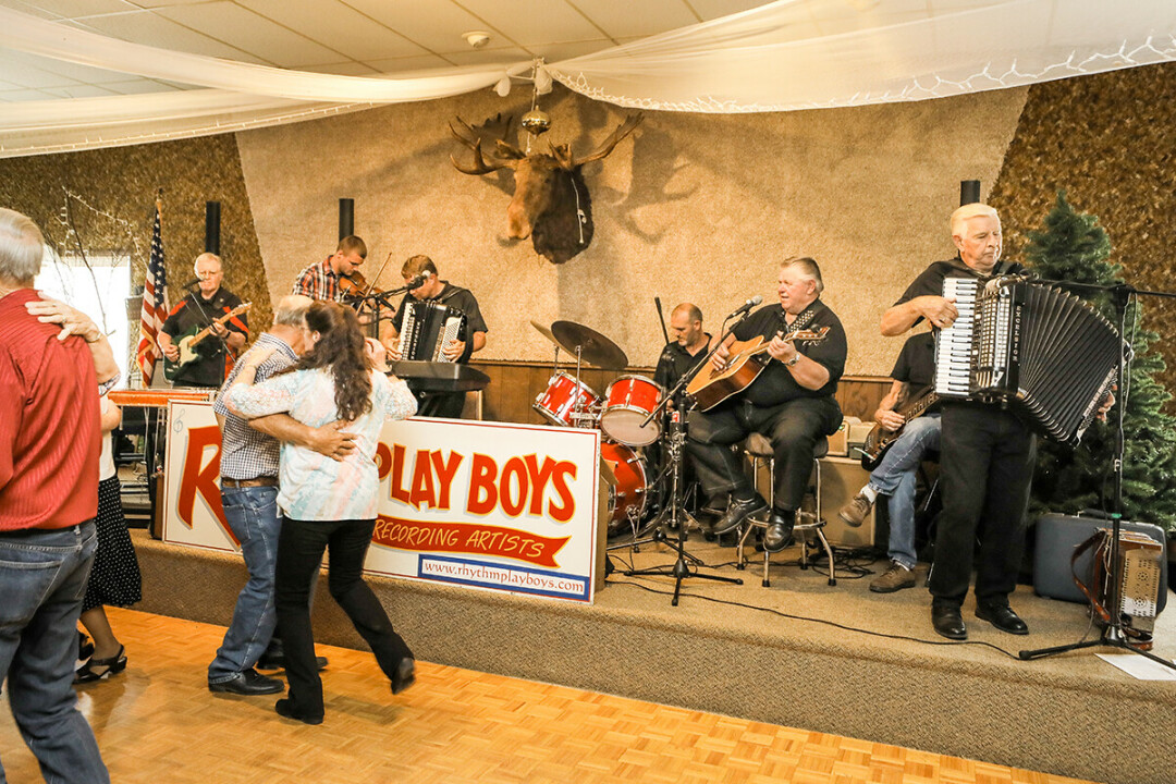 SIXTY-FIVE YEARS YOUNG. The Osseo-based Rhythm Playboys celebrated their longevity at the Moose Lodge in Eau Claire on July 31. 