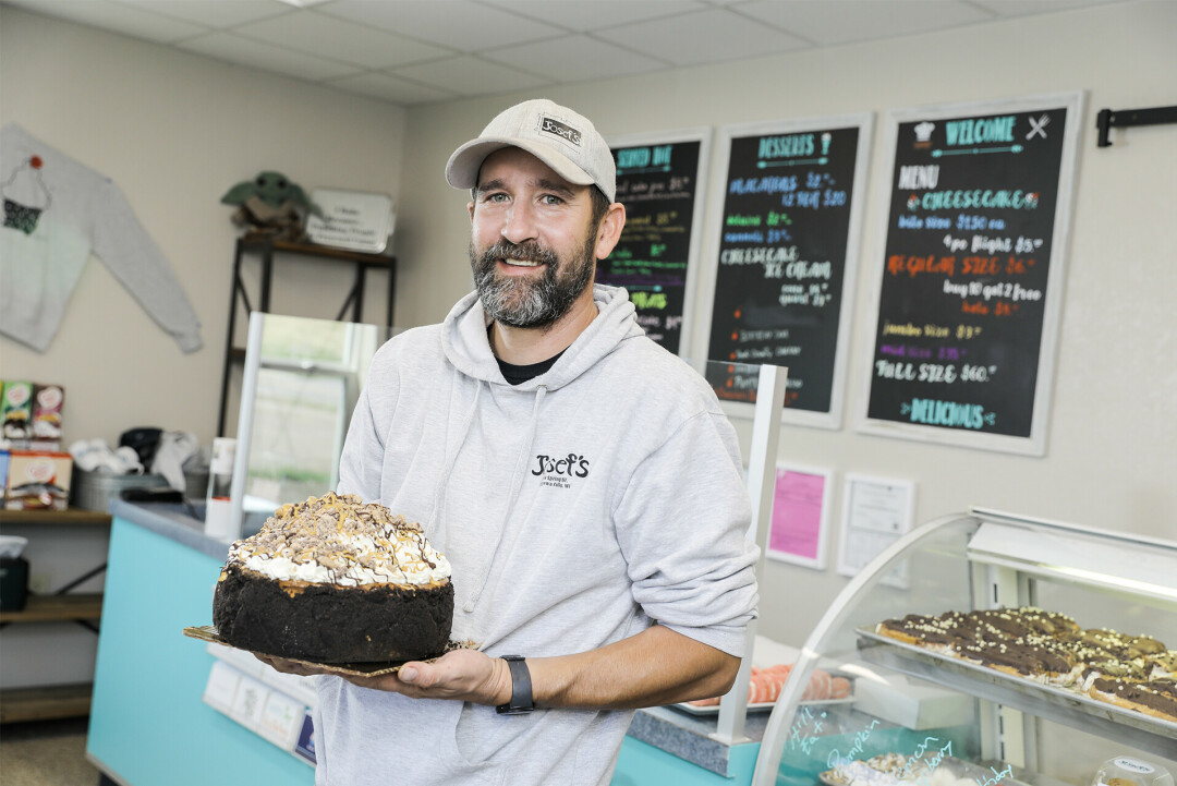 IF YOU CAN BAKE IT HERE, YOU CAN BAKE IT ANYWHERE. Josef's Cheesecake had its official reopening at its new location in Chippewa Falls on Sept. 9.