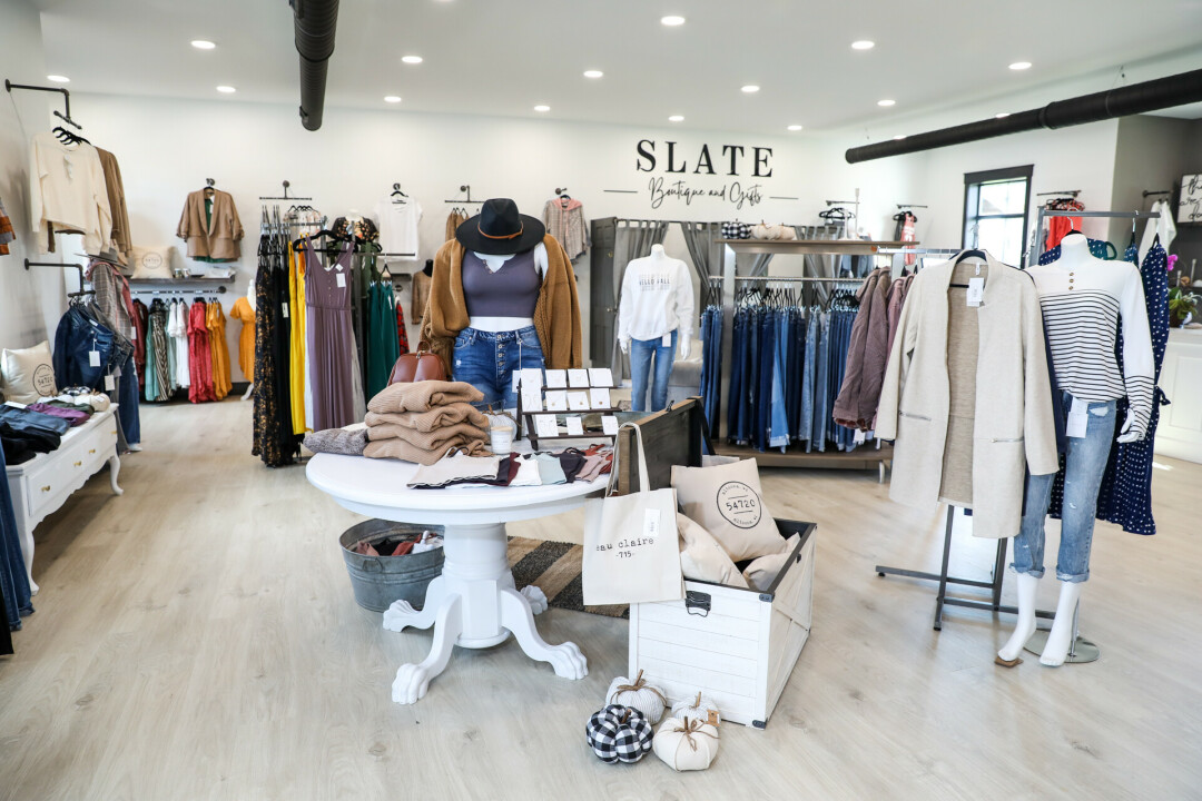 WELCOME TO SLATE. New boutique on 