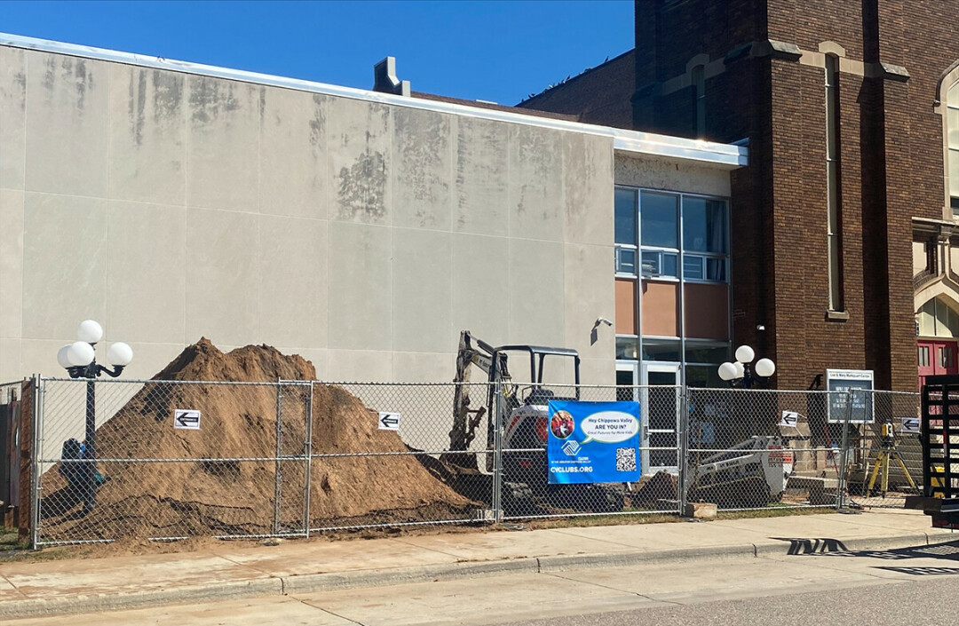 Construction on the Boys & Girls Clubs’ Lee & Mary Markquart Center 1005 Oxford Ave, Eau Claire. (Submitted photo)