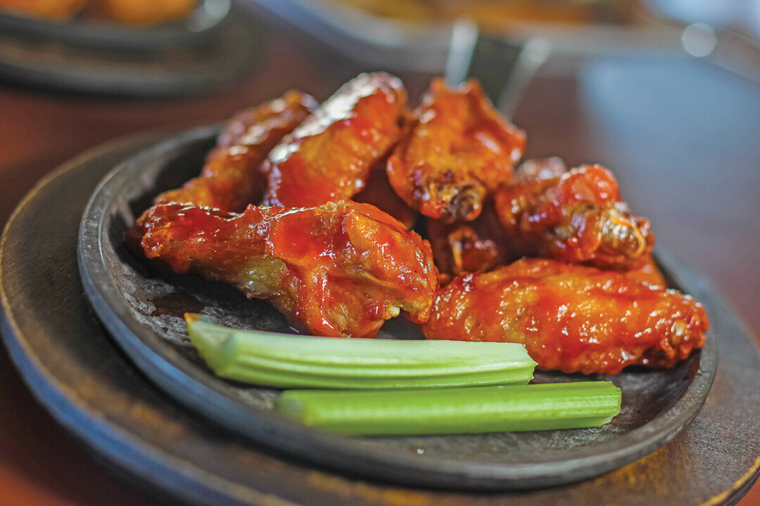 Wings from Milwaukee Burger Co. (Photo by Andrea Paulseth)