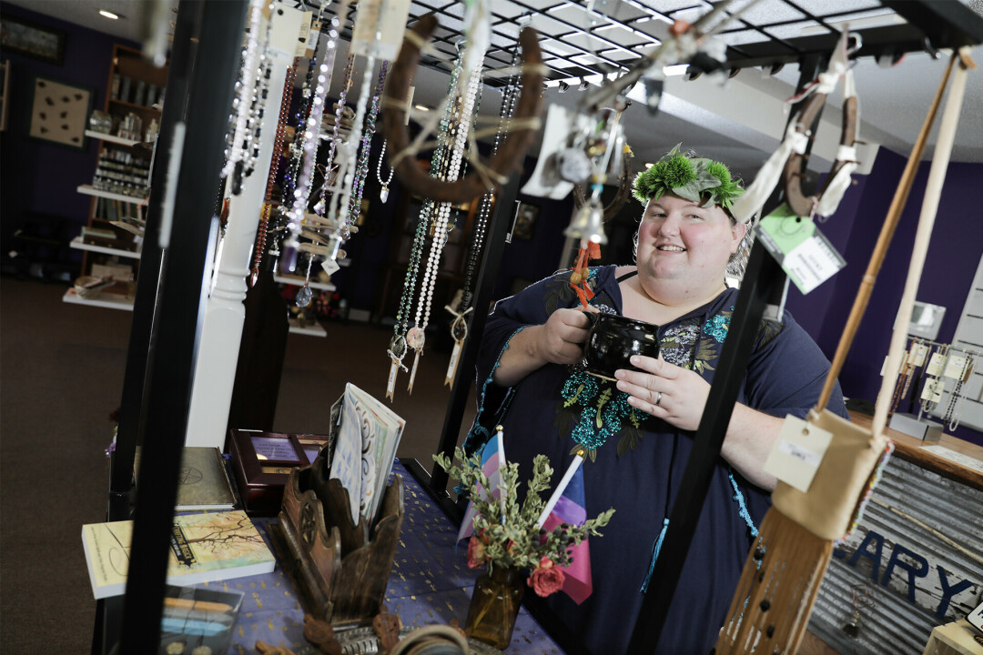 Tabatha Voss, owner of The Broom and Crow.