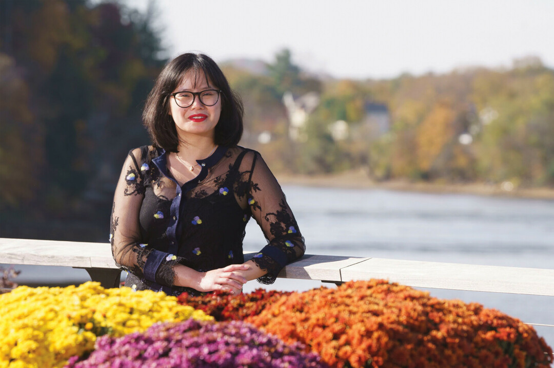 COMMUNITY FIRST. Dr. Dorothy Chan has been making waves in the literary space since before they arrived to UW-Eau Claire to teach English, and so too has their solidarity and advocacy efforts. (Photo from UWEC)