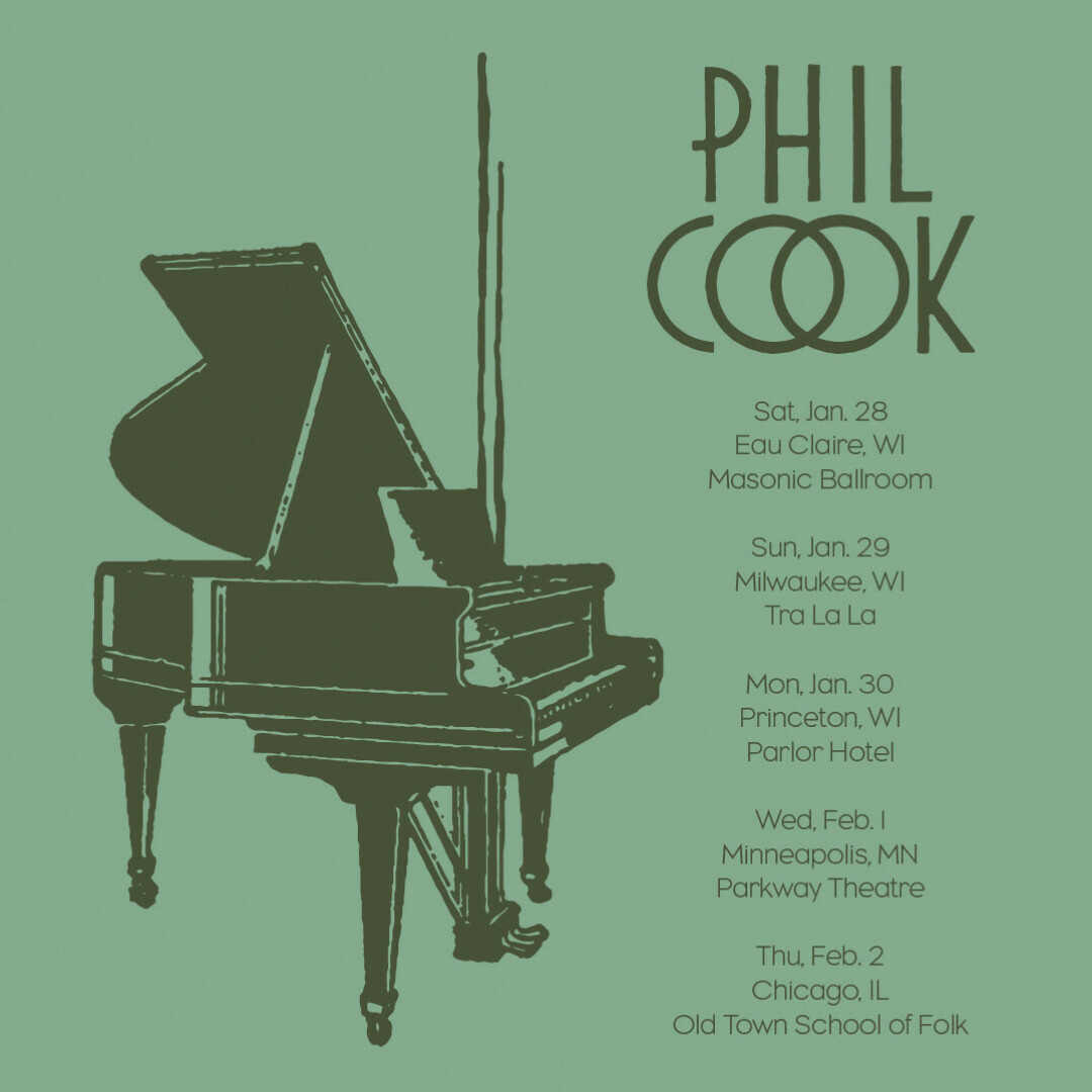 Phil Cook to Make E.C. Return in Midwest Tour winding his way