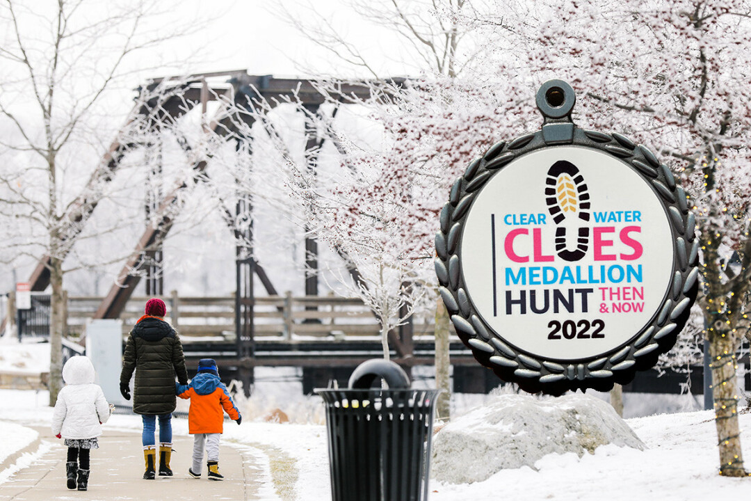 HUNT FOR THE HOLIDAYS Winter Medallion Hunt Begins Dec. 17
