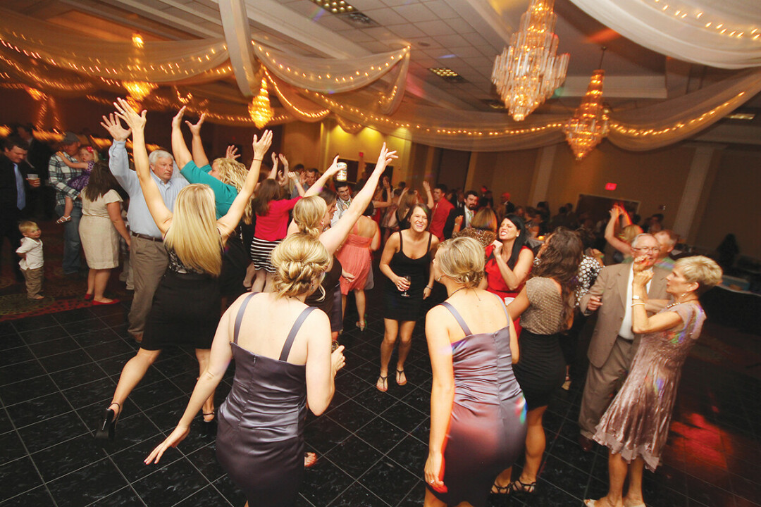 This looks more like the "YMCA" dance, but we guarantee there was a polka, too. (Photo by Andrea Paulseth)