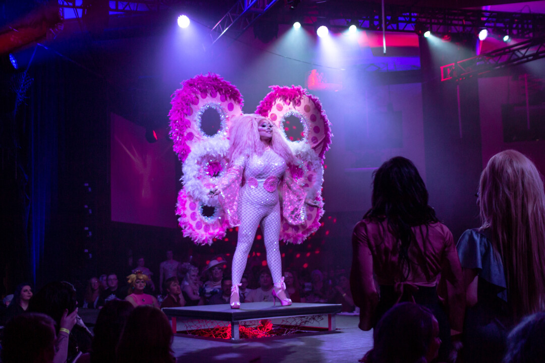 PRIDE ON DISPLAY. A scene from the 2019 Fire Ball.