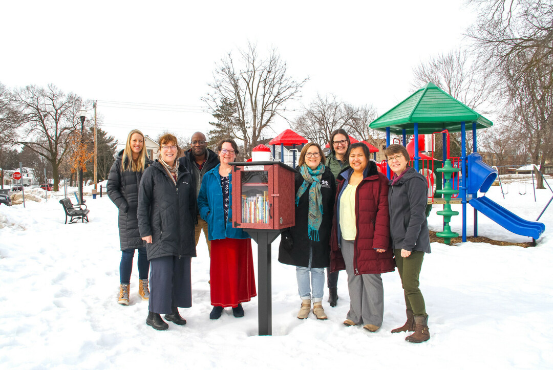 LITTLE LIBRARIES FOR LITTLE HUMANS. A local literacy organization just announced its latest addition of a Little Library in Eau Claire's Owen Park. (Submitted photo)