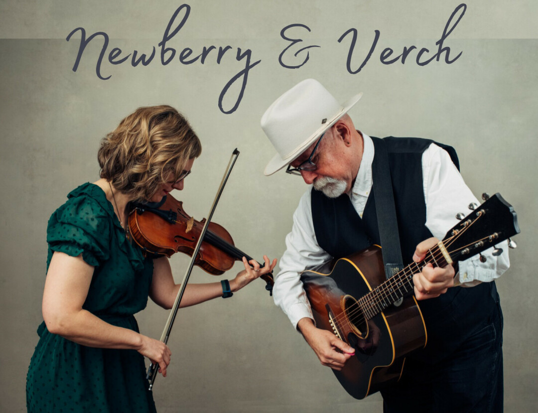 STEP DANCIN' AND TUNES. Newberry & Verch, musical duo, are swinging into the Chippewa Valley for a performance on March 16. (Photos via April Verch website).