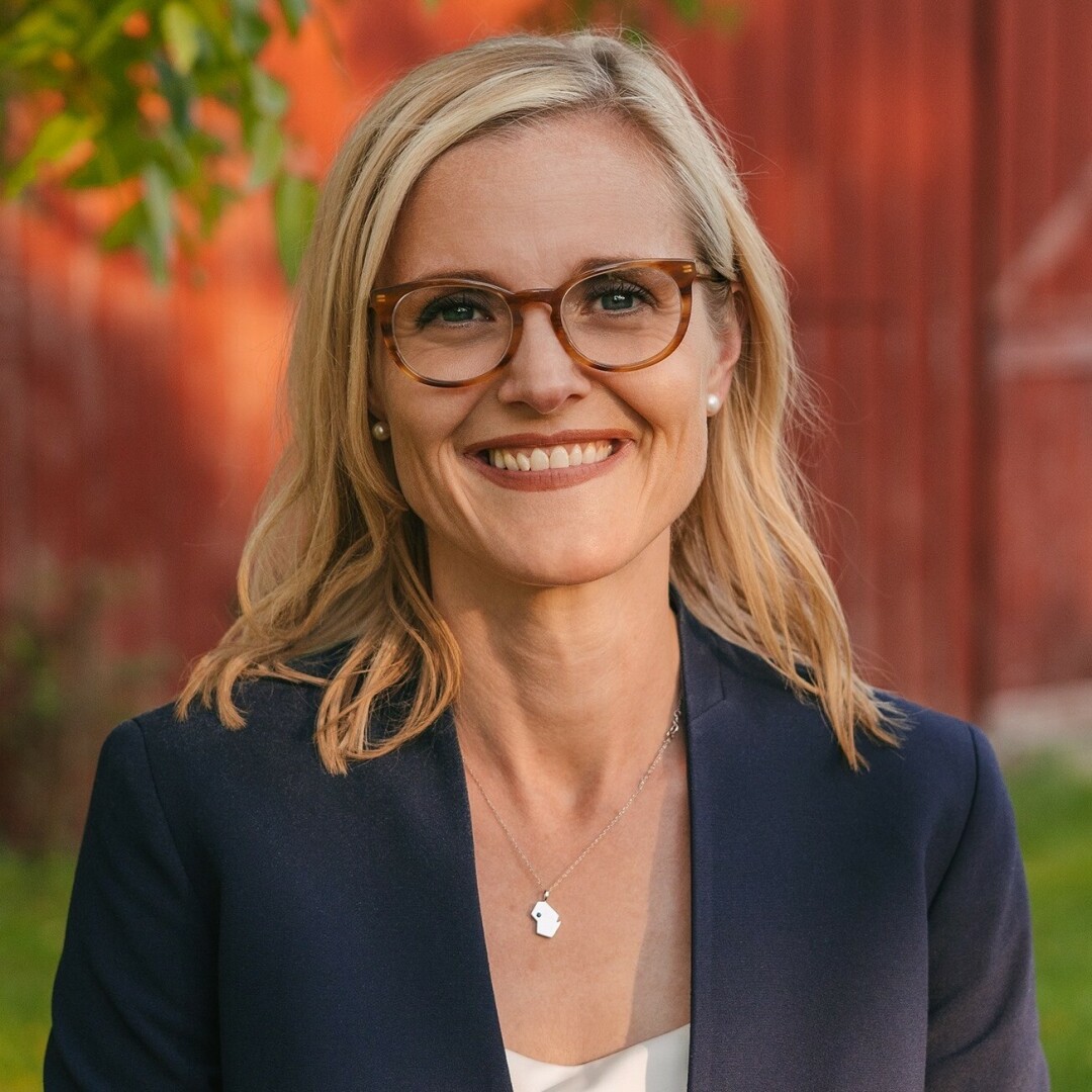 MADAM SECRETARY. Sarah Godlewski, Wisconsin's new secretary of state.