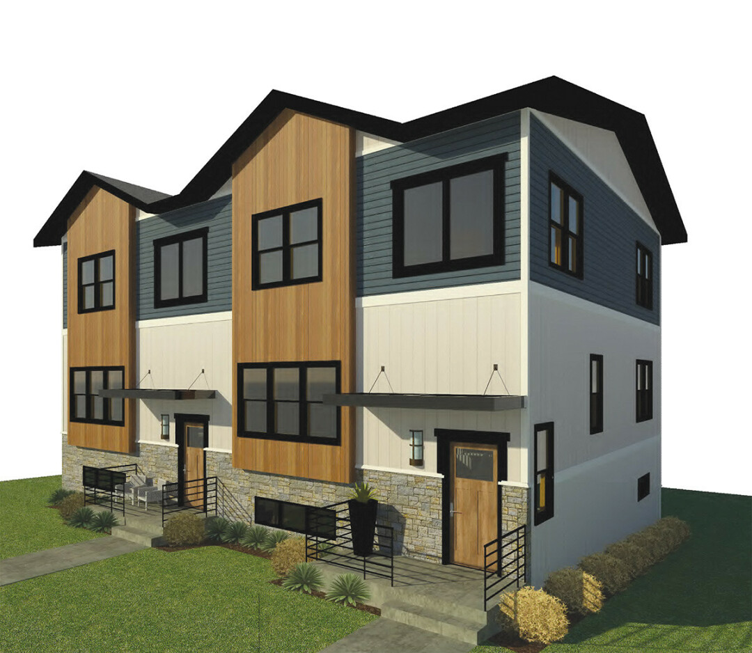 A rendering of one of the proposed Townhomes at Cannery Crossing. (Submitted image) 