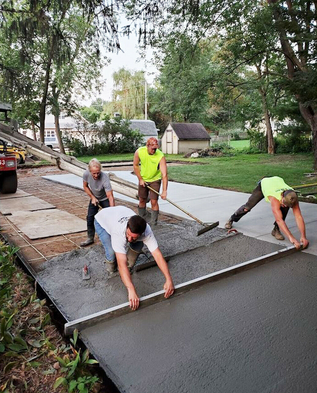 SOLID EFFORT Getting Concrete Work is a Multi Stage Process