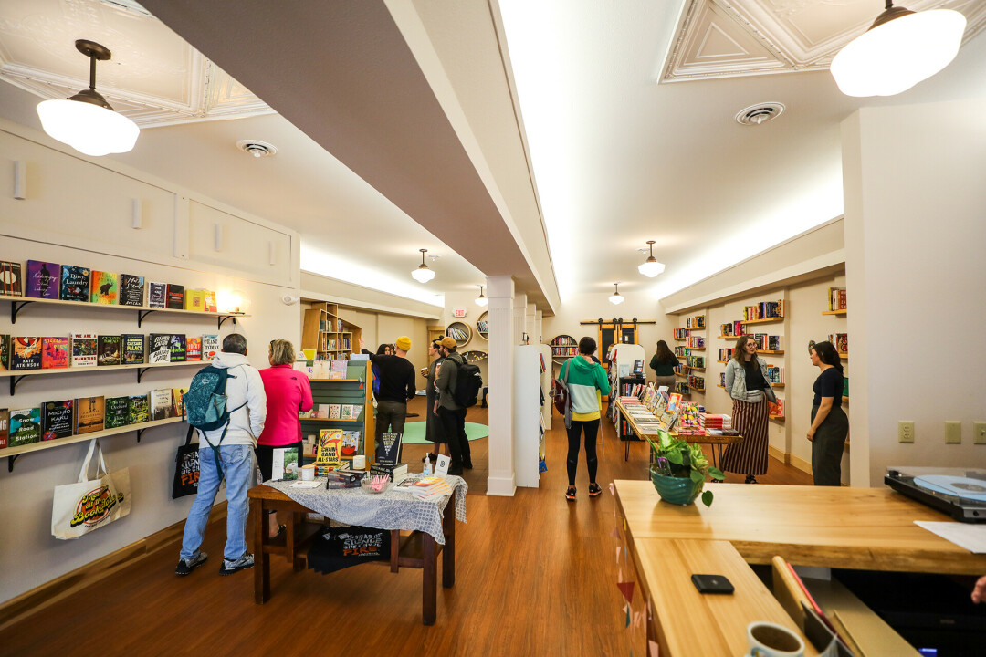 NEW SPACE, SAME VIBE. Dotters Books opened its doors at their new location downtown on April 29. 