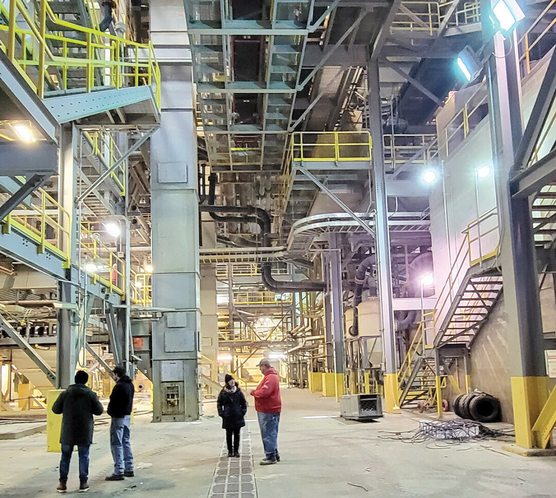 BRINGING NEW LIFE: Collaborative Engineering Services intends to use part of the former EOG Resources sand processing plant in Chippewa Falls.