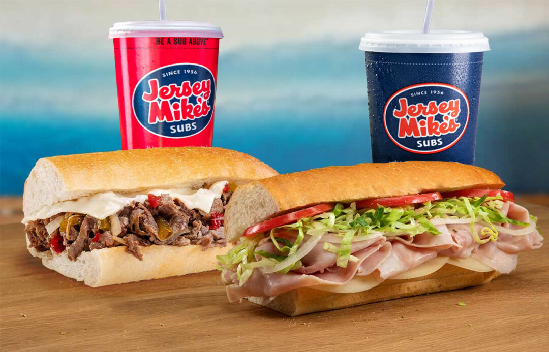 SHORE LOOKS GOOD. The anticipated arrival of Jersey Mike's Subs in Eau Claire is quickly approaching, the first of two locations to open hosting a grand opening beginning May 24. (Photo via Facebook)