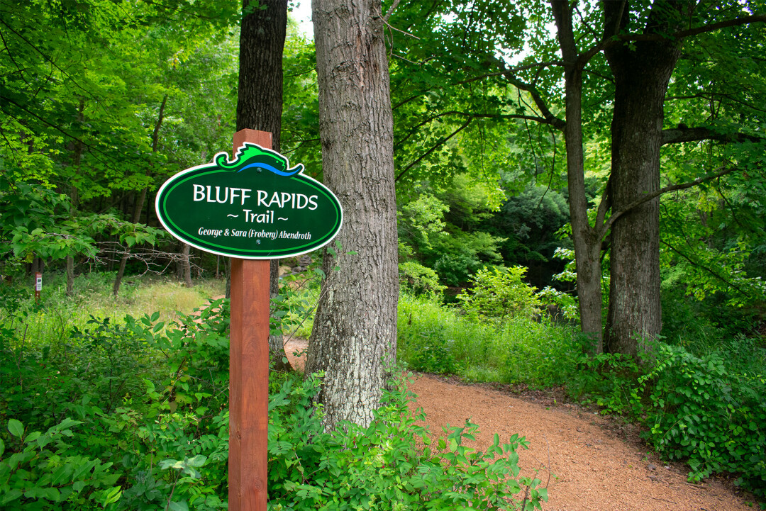 New Trail at Irvine Park Leads to Beautiful View of Duncan Creek