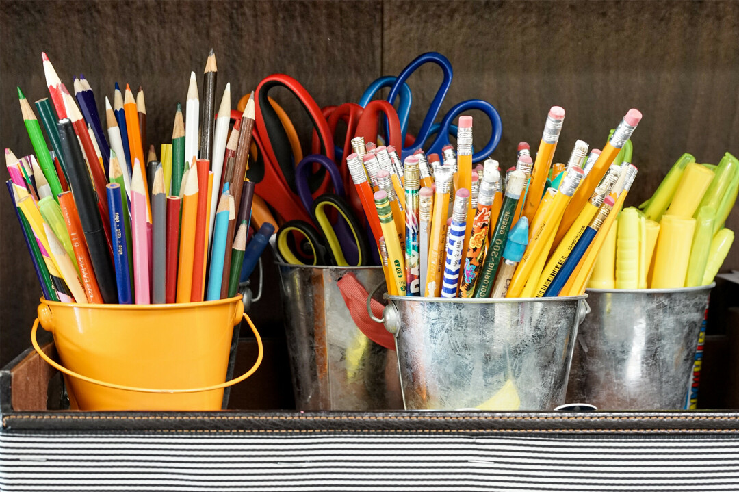 STOCKIN' UP. Give back by donating to back-to-school supply drives in the area, including Prevail Bank locations in August. (Photo via Unsplash)