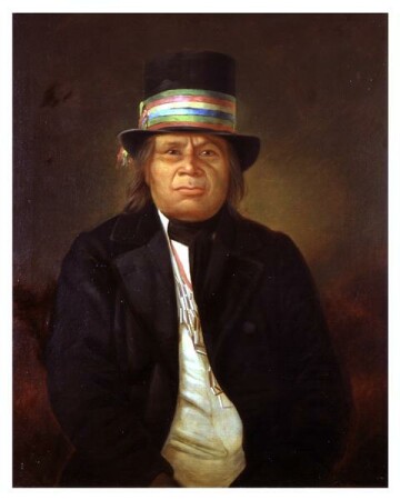 Chief Oshkosh of the Menominee.