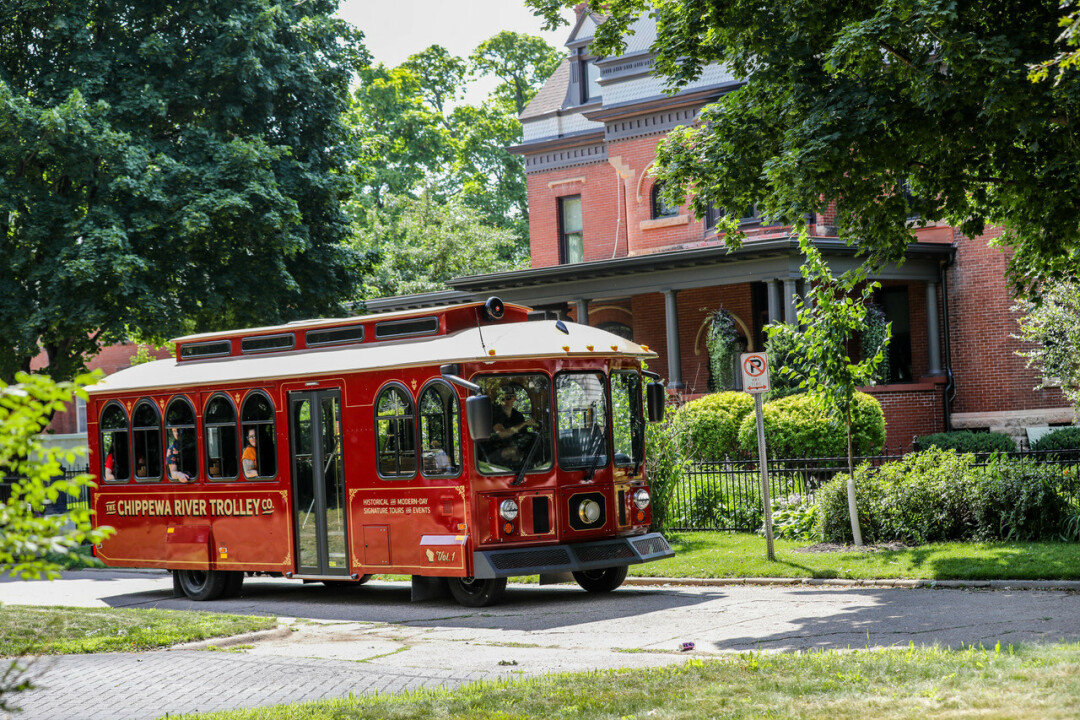 DING-DING-DING! The Chippewa Valley Trolley Co. is now offering trolley tours of Eau Claire, which include a tour of the city's historic homes in the Third Ward.