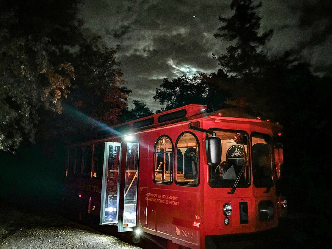 CLIMB ABOARD – IF YOU DARE! The Chippewa Valley Trolley Co's latest venture is a tour of Eau Claire's Dark History.