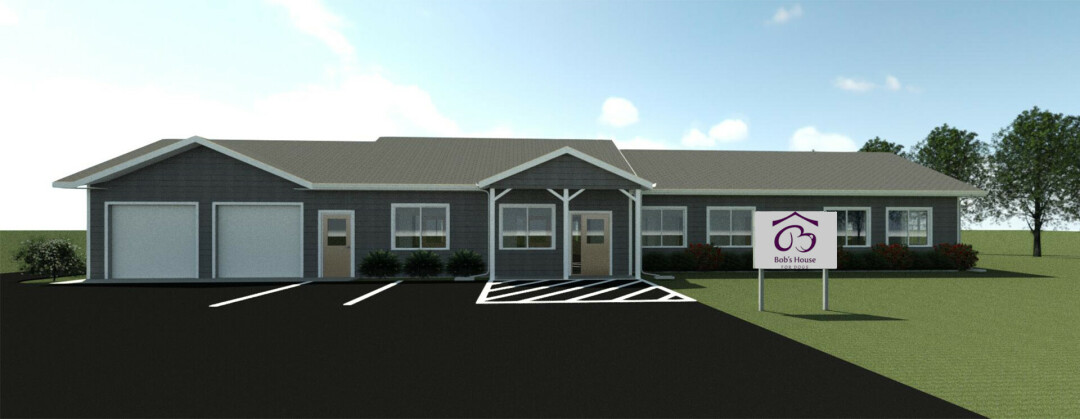 Rendering of the planned new building.