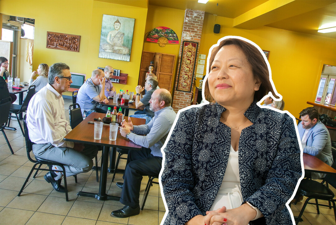 REPRESENTING! Local eatery Thai Orchid and area trailblazer Caitlin Lee are finalists for this year's 2023 Business Awards.