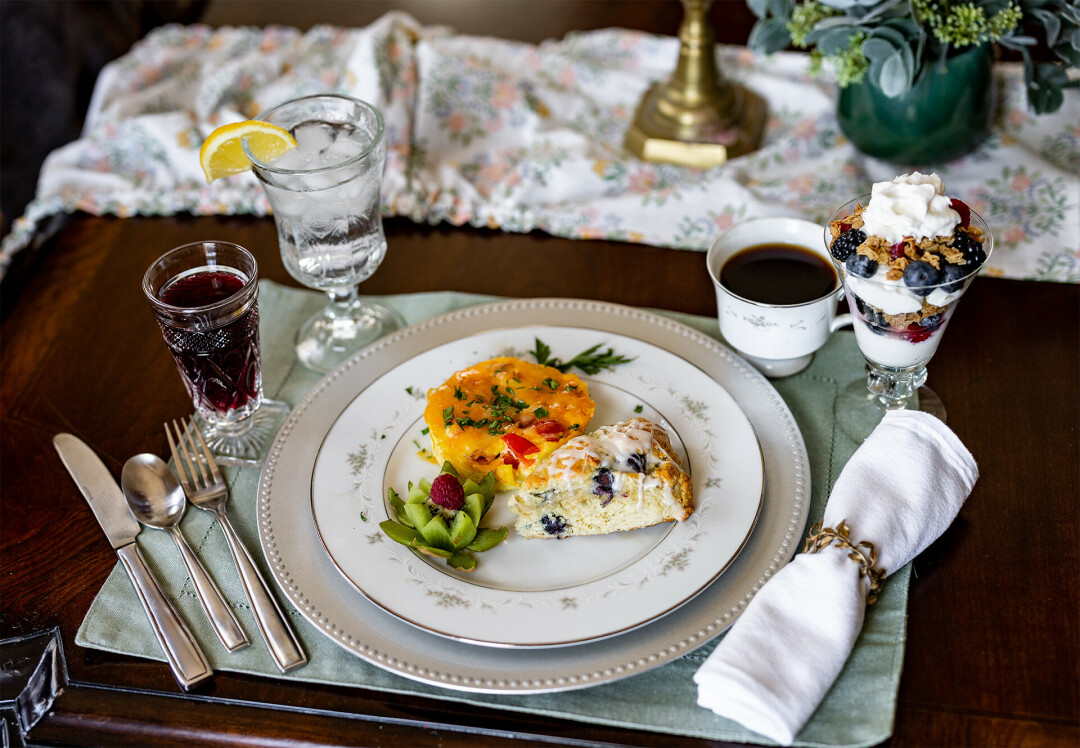 BE OUR GUEST. The historic McLaren House in Chippewa Falls is an incredible gem in the area with one-of-a-kind features, and is now also open for overnight stays! Welcome to the McLaren House Bed & Breakfast. (Photos by Weyandt Photography)