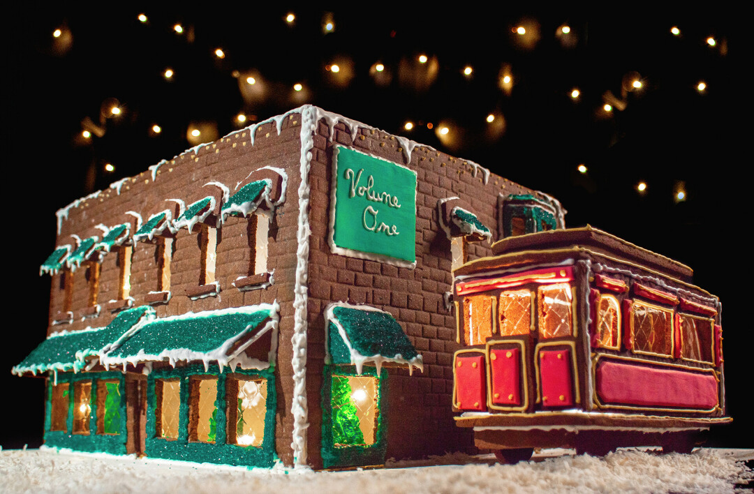 CUT OUT FOR THE JOB. Our Video & Photo Director, Ma Vue, created the Volume One World Headquarters out of gingerbread; Here are some tips for anyone who wants to try.