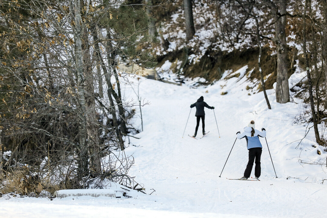Cross-country skiing is one of countless outdoor opportunities in Wisconsin.