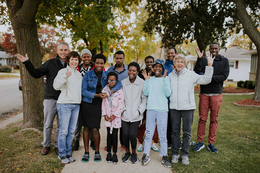 FACES OF RELIEF. World Relief, a Christian humanitarian organization, Refugees and volunteers 