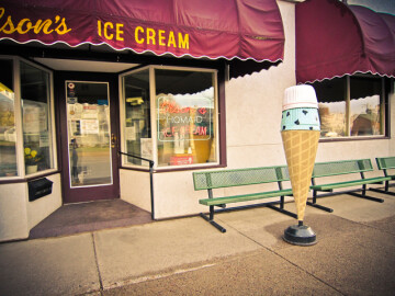 Olson's Ice Cream, 611 N. Bridge St. (Volume One file photo)