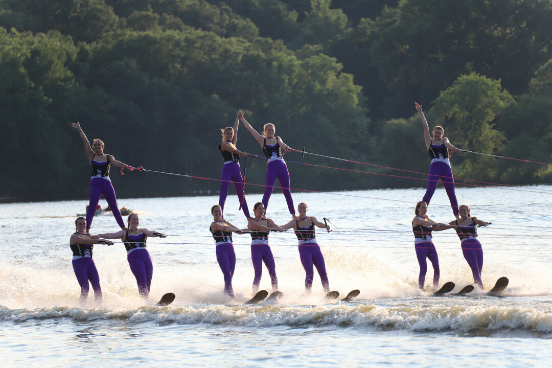 SKI WHAT I MEAN? Founded in 1960, the Ski Sprites Water Ski Show Team has been entertaining audiences for more than 60 years.