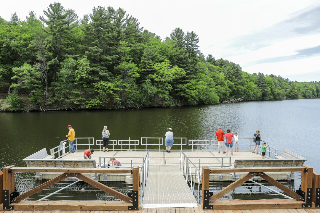 FOSTERING COMMUNITY WHILE FISHING. The Summer Veterans Fishing Series will kick off on June 13 and will take place at Erickson Park, pictured.