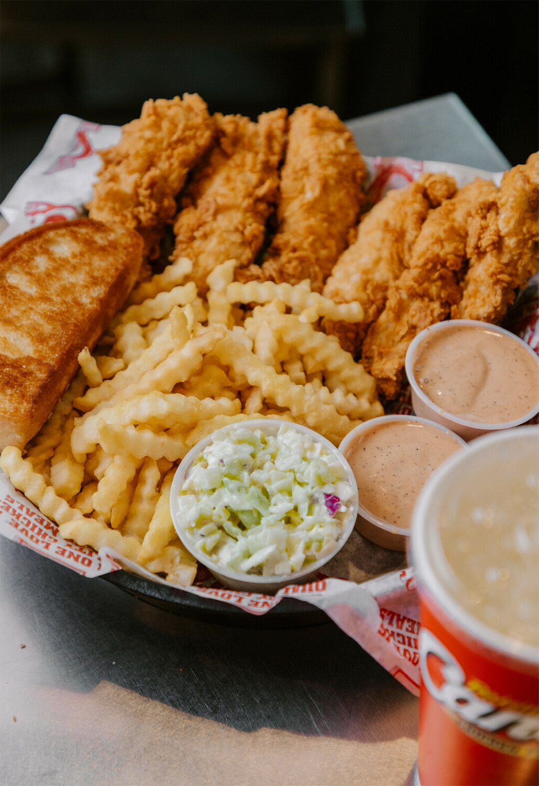 Raising Cane's Chicken Fingers meal. (Photos via Facebook)