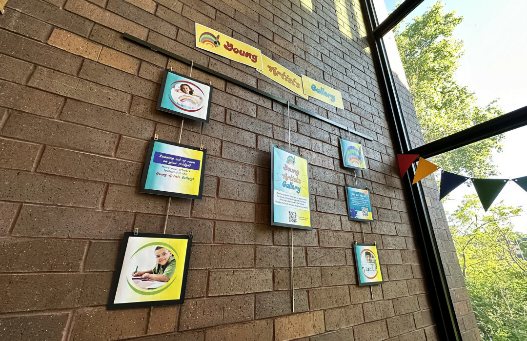 FOR THE YOUTH. The L.E. Phillips Memorial Public Library is now host to the Young Artists Gallery, highlighting new artists each month. (Photo via Facebook)