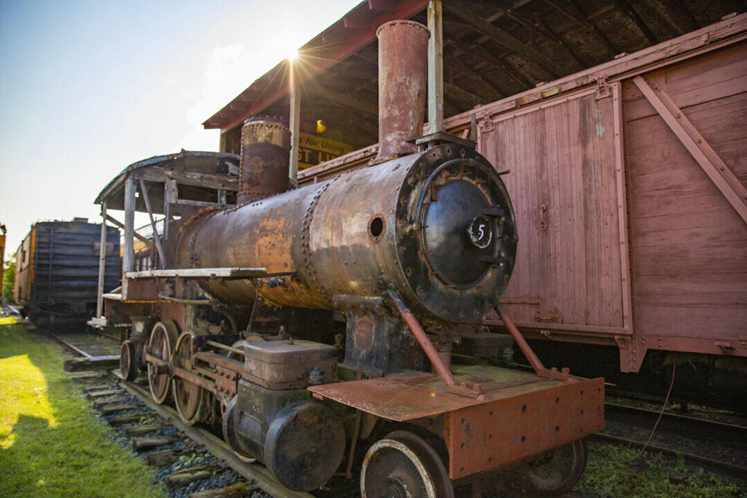 A Porter 2-6-2T steam engine is among the exhibits. (Contributed photo)