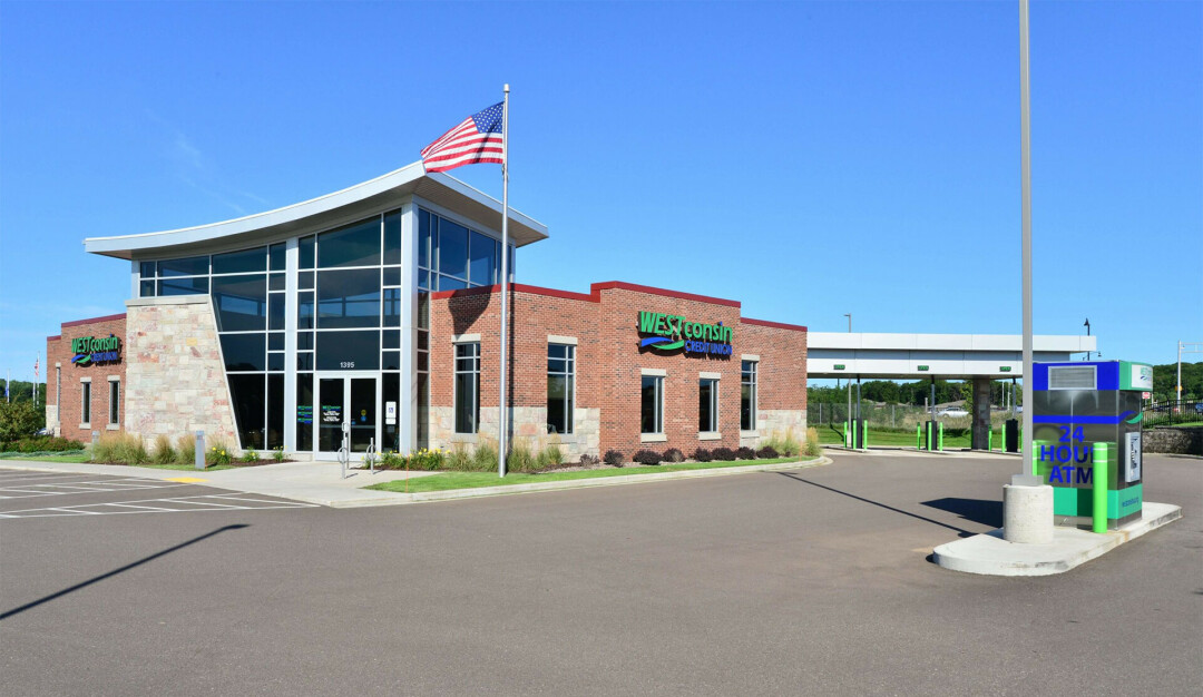 BEST IN STATE. WESTconsin Credit Union earned the no. 1 spot on Forbes rankings of top credit unions for the first time. (Altoona location pictured via River Valley Architects)