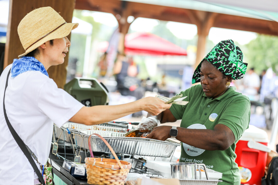 WELCOMING TO THE NEIGHBORHOOD. Part of Chippewa Valley Multicultural Festival, shown here, 