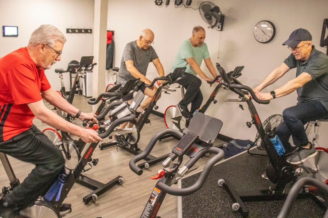 TO THE PEDAL. Local YMCAs are offering the Pedaling for Parkinson's program at no cost. (Photo via YMCA of Frederick County)