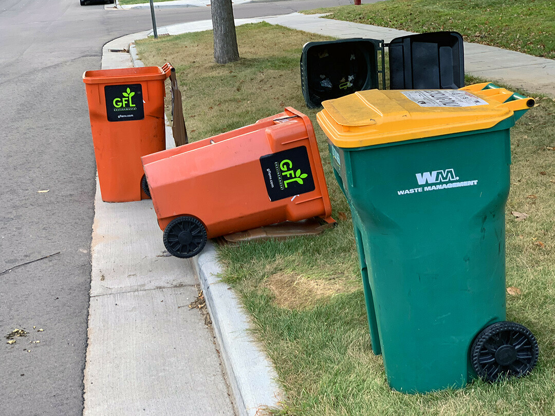 COSTLY COLLECTION. Trash and recycling service costs more in Eau Claire than in similar-sized Wisconsin cities, a new report finds. (Photo via Unsplash)