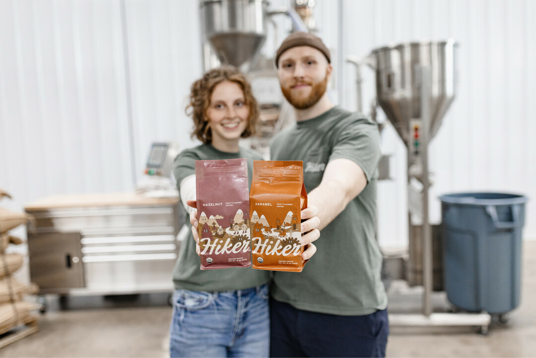 TIME TO ROLLOUT. Now known as Hiker Coffee, the local roaster has a fresh new look, cleaner brew, and will soon be available at a large retailer throughout the country. (All photos by Codi Leigh Photography)