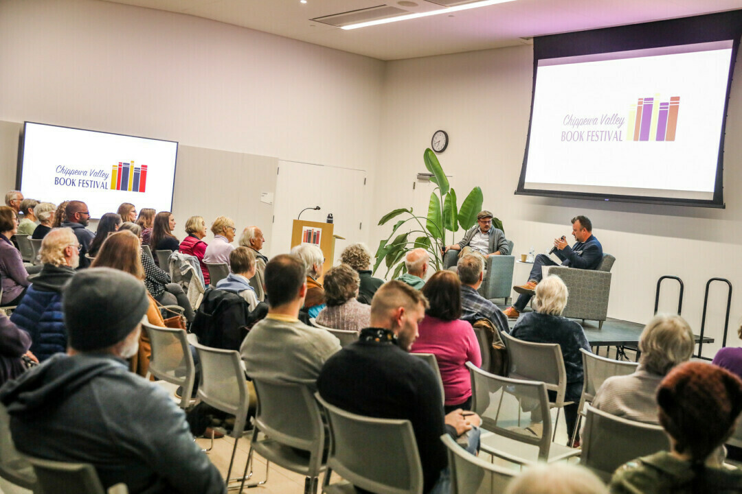 ANOTHER ONE FOR THE BOOKS. A discussion during the 2023 Chippewa Valley Book Festival.