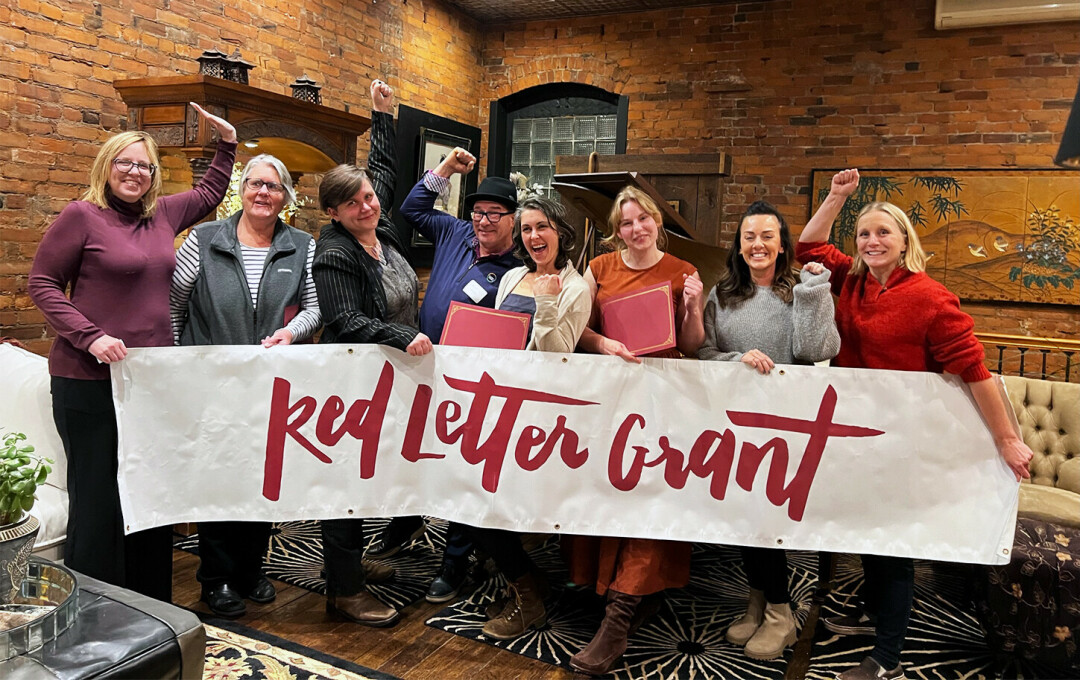 GRANTS FOR GO-GETTERS. For the very first time, local nonprofit Red Letter Grant awarded both region one and region two business owners grants at its bi-annual ceremony on Nov. 14. (Region two winners pictured)