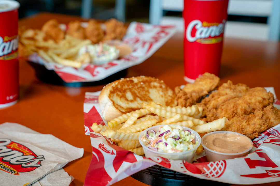 FINGER-LICKIN' CHICKEN. Raising Cane's is officially landing in Eau Claire on Dec. 3. (Submitted photos)