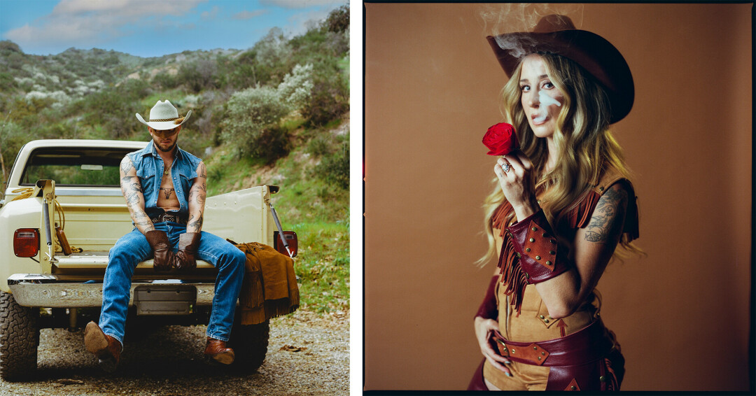 Orville Peck, left, and Margo Price.