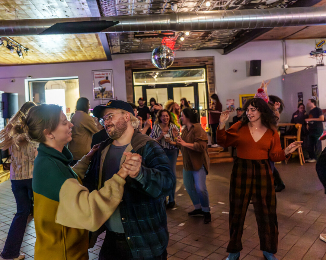 A glimpse into the lineup announcement shindig. (Photo by Mike O'Brien)