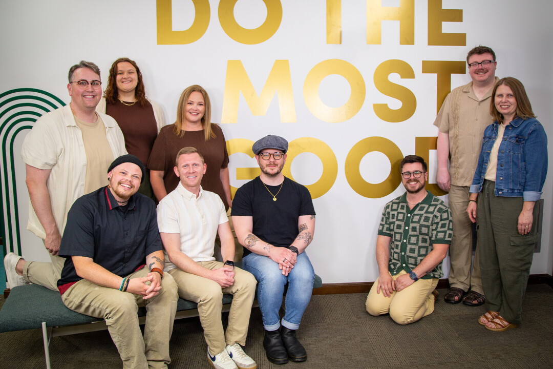 'HERE AT HOME.' The Queer Collaborative, a new nonprofit in Eau Claire, has begun to host recurring events for queer adults and allies in the community. Its board of directors (pictured) bring a diverse array of expertise in event organizing and community activism to the effort &ndash; all with the goal to nourish connection and leadership.<em> (Submitted photo)</em>