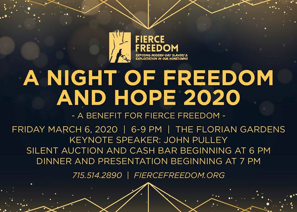 Fierce Freedom's Night of Freedom & Hope 2020